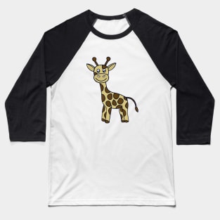 BABY Giraffe Design Baseball T-Shirt